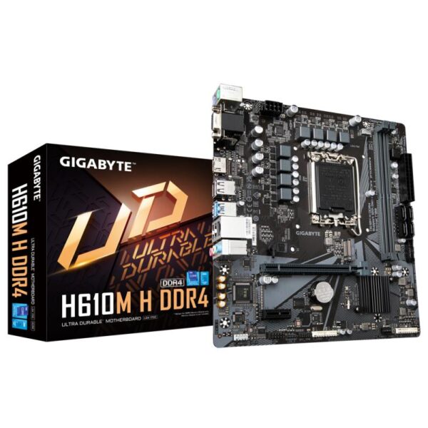 Placa de baza GIGABYTE H610M H DDR4, LGA 1700