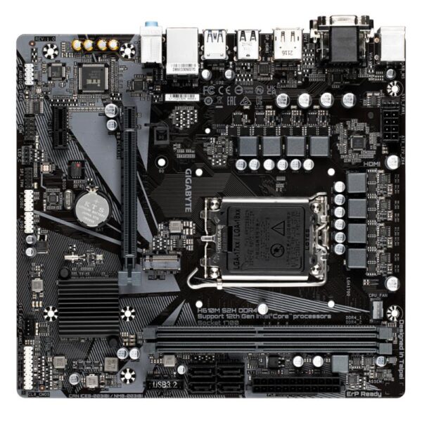 Placa de baza Gigabyte H610M S2H D4, LGA 1700