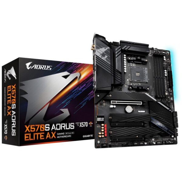 Placa de baza Gigabyte X570S AORUS ELITE AX, Socket AM4 - X570S ELITEX AX