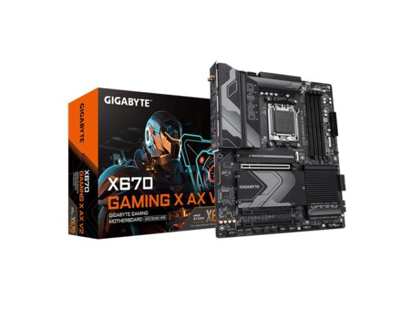 Placa de baza GIGABYTE X670 GAMING X V2 AM5, 4x DDR5, 1x HDMI - X670 GAMING X AX V2