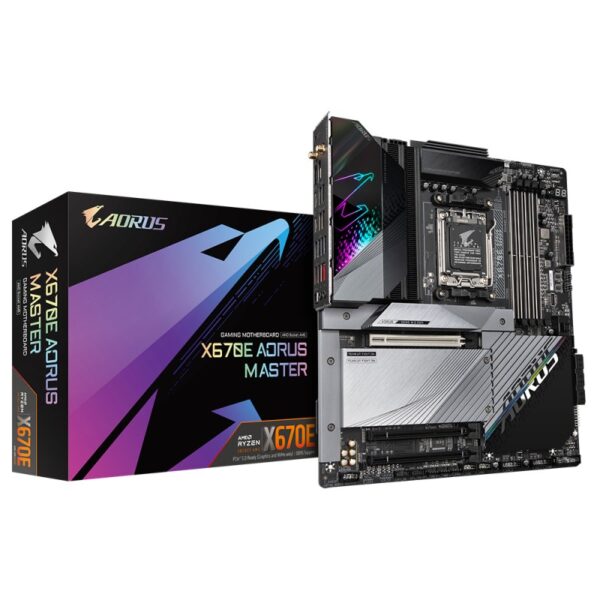 Placa de baza Gigabyte AMD Socket AM5, X670E AORUS MASTER