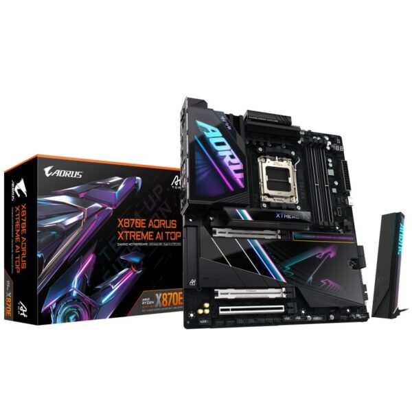 Placa de Baza GIGABYTE X870E AORUS XTREME AI TOP AM5, 4x DDR5 - X870E A XTREME AI TOP