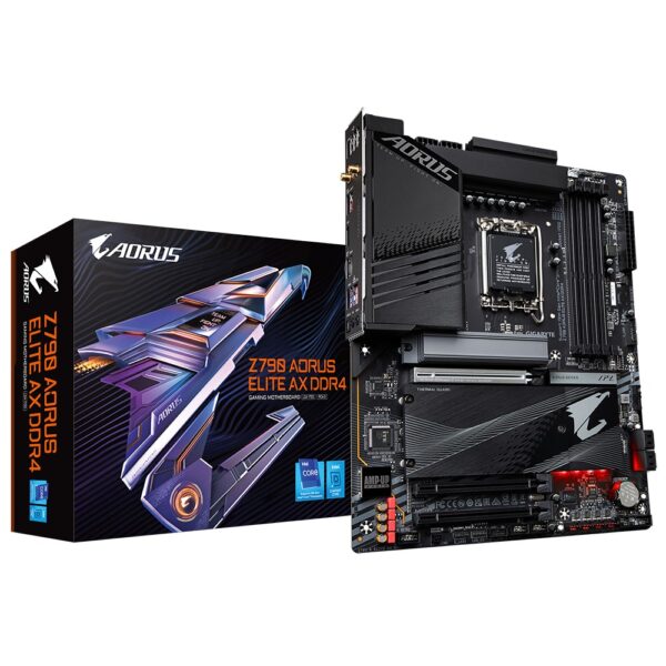 Placa de baza GIGABYTE Z790 AORUS ELITE AX DDR4 LGA 1700 - Z790 A ELITE AX D4