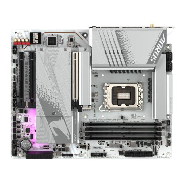 Placa de baza GIGABYTE Z790 AORUS ELITE AX ICE LGA1700 4x DDR5 - Z790 A ELITE AX ICE