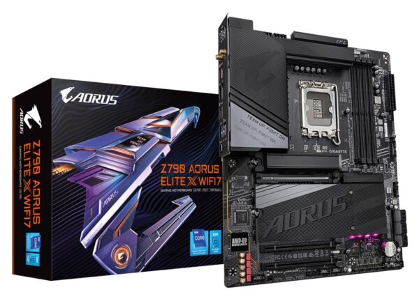 Placa de baza GIGABYTE Z790 AORUS ELITE X WIFI7 LGA1700, 4x DDR5 - Z790 A ELITE X WIFI7