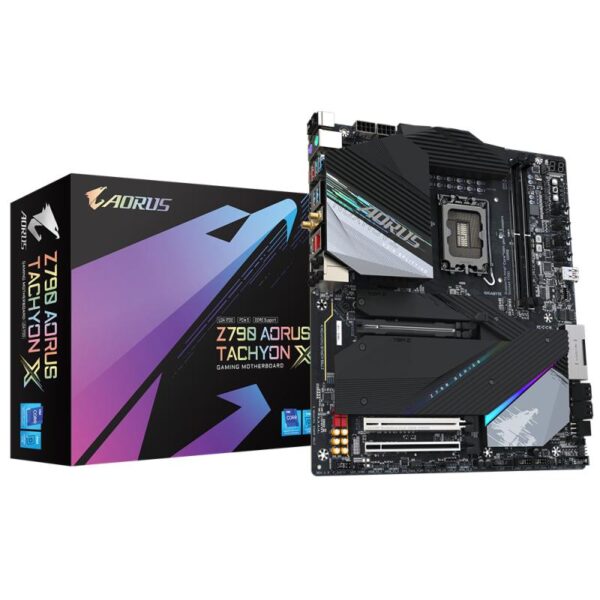 Placa de baza GIGABYTE Z790 AORUS TACHYON X LGA1700 2x DDR5