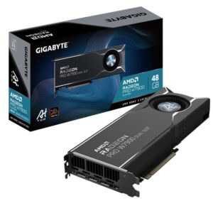 Placa Video GIGABYTE RADEON PRO W7900 DUAL SLOT AI - W7900 AI TOP 48G