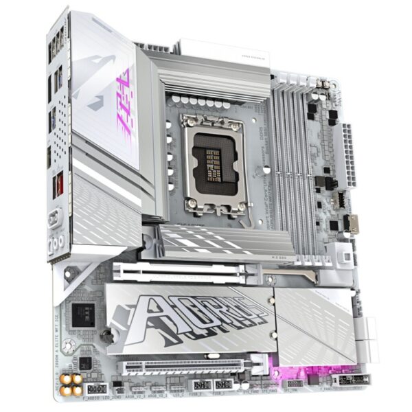 Placa de Baza GIGABYTE Z890M AORUS ELITE WIFI7 ICE LGA1851 - Z890M A ELITE WF7 ICE