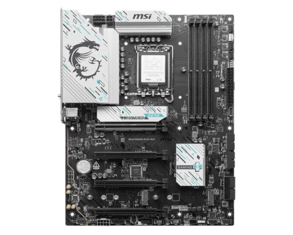 Placa de Baza MSI B860 GAMING PLUS WIFI LGA1851, 4x DDR5