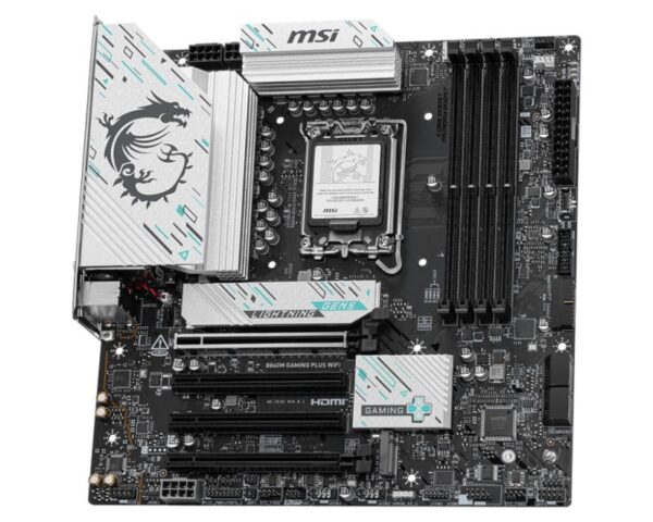 Placa de Baza MSI B860M GAMING PLUS WIFI LGA1851, 4x DDR5