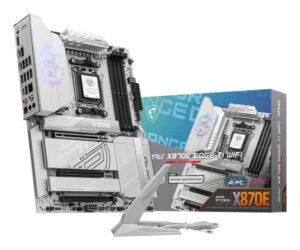 Placa de Baza MSI MPG X870E EDGE TI WIFI AM5, 4x DDR5