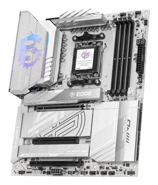 Placa de Baza MSI MPG X870E EDGE TI WIFI AM5, 4x DDR5
