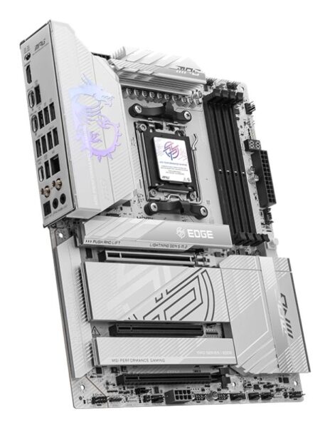 Placa de Baza MSI MPG X870E EDGE TI WIFI AM5, 4x DDR5