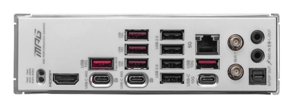 Placa de Baza MSI MPG X870E EDGE TI WIFI AM5, 4x DDR5