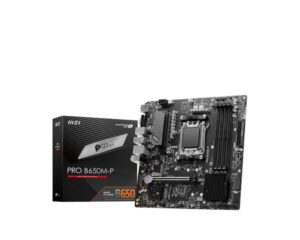 Placa de Baza MSI PRO B650M-P AM5, 4x DDR5, 1x HDMI 1x DP 1x VGA