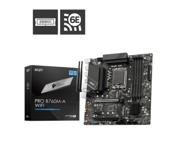 Placa de Baza MSI PRO B760M-A WIFI LGA1700