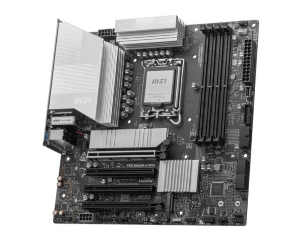 Placa de Baza MSI PRO B860M-A WIFI LGA 1851, 4x DDR5