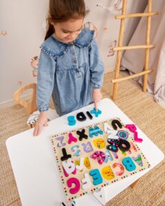 PLACA DE SORTARE ABC, JUCARIE LEMN - KH20/025 - imagine 9