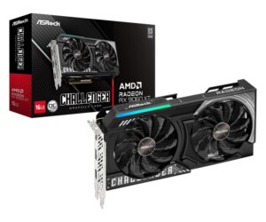 Placa Video ASROCK AMD RADEON RX9060 XT CHALLENGER OC - RX9060XT CL 16GO