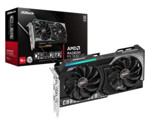 Placa Video ASROCK AMD RADEON RX9060 XT CHALLENGER OC - RX9060XT CL 16GO