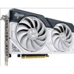 Placa Video ASUS Dual GeForce RTX™ 4060 White OC - DUAL-RTX4060-O8G-WHITE
