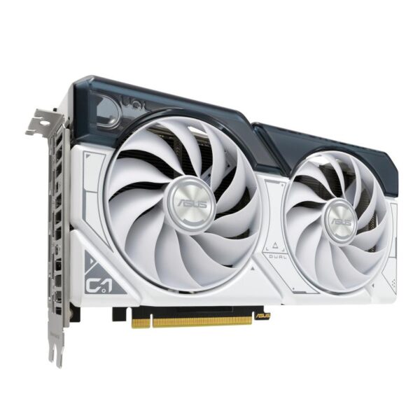 Placa Video ASUS Dual GeForce RTX™ 4060 White OC - DUAL-RTX4060-O8G-WHITE