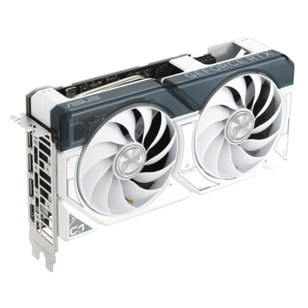 Placa Video ASUS Dual GeForce RTX™ 4060 White OC - DUAL-RTX4060-O8G-WHITE