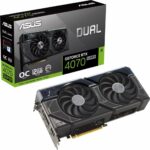 Placa Video ASUS DUAL RTX 4070 SUPER 12GB GDDR6X 192 bit - DUAL-RTX4070S-O12G