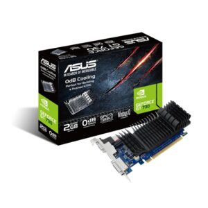 Placa video ASUS GeForce GT 730 Silent, 2GB GDDR5, 64-bit - GT730-SL-2GD5-BRK