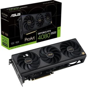 Placa Video ASUS GEFORCE PROART RTX 4080 SUPER OC 16GB GDDR6X 256 bit - PROART-RTX4080S-O16G