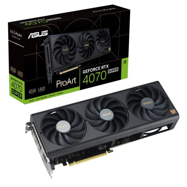 Placa video ASUS GeForce RTX 4070 SUPER PRO ART - PROART-RTX4070S-12G