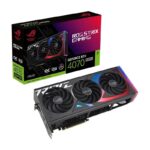 Placa Video ASUS GeForce RTX 4070 SUPER ROG STRIX - ROG-STRIX-RTX4070S-O12G-GAMING