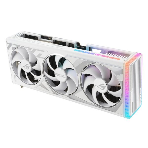 Placa Video ASUS GeForce RTX 4080 SUPER ROG STRIX - ROG-STRIX-RTX4080S-16G-WHITE