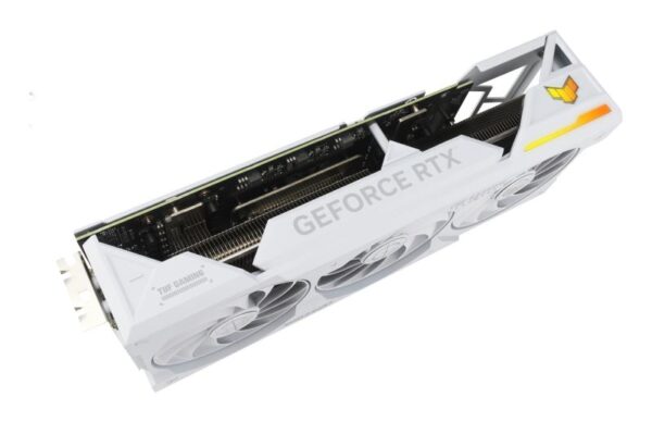 Placa Video ASUS TUF RTX 4070 TI SUPER BTF - TUF-RTX4070TIS-16G-BTF-WHITE