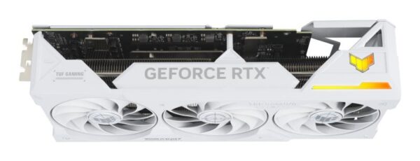 Placa Video ASUS TUF RTX 4070 TI SUPER BTF - TUF-RTX4070TIS-16G-BTF-WHITE