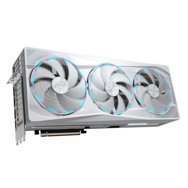 Placa Video GIGABYTE AORUS GEFORCE RTX 5090 STEALTH ICE - GV-N5090AORUSST ICE-32GD