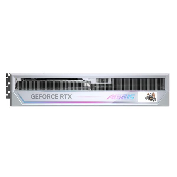 Placa Video GIGABYTE AORUS GEFORCE RTX 5090 STEALTH ICE - GV-N5090AORUSST ICE-32GD