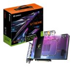 Placa Video GIGABYTE AORUS GEFORCE RTX 5090 XTREME WATERFORCE - GV-N5090AORUSX WB-32GD
