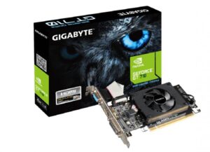 Placa video GIGABYTE GeForce® GT 710, 2GB DDR3, 64-bit - N710D3-2GL