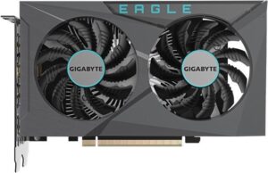 Placa Video Gigabyte GeForce RTX 3050 EAGLE OC 6G GDDR6 96 bit - GV-N3050EAGLE OC-6GD