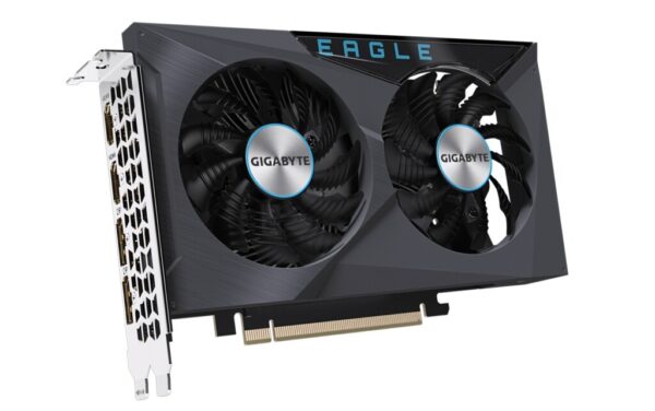 Placa Video Gigabyte GeForce RTX 3050 EAGLE OC 6G GDDR6 96 bit - GV-N3050EAGLE OC-6GD