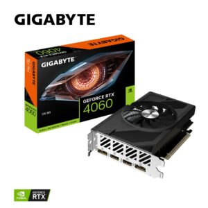 Placa Video GIGABYTE GEFORCE RTX 4060 D6 8GB GDDR6 128 bit - GV-N4060D6-8GD