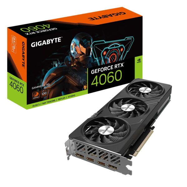 Placa video Gigabyte GeForce RTX 4060 GAMING OC 8GB, GDDR6, 128 bit - N4060GAMING OC-8G