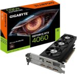 Placa video GIGABYTE GEFORCE RTX 4060 OC LOW PROFILE 8G 128 bit GDDR6 - GV-N4060OC-8GL