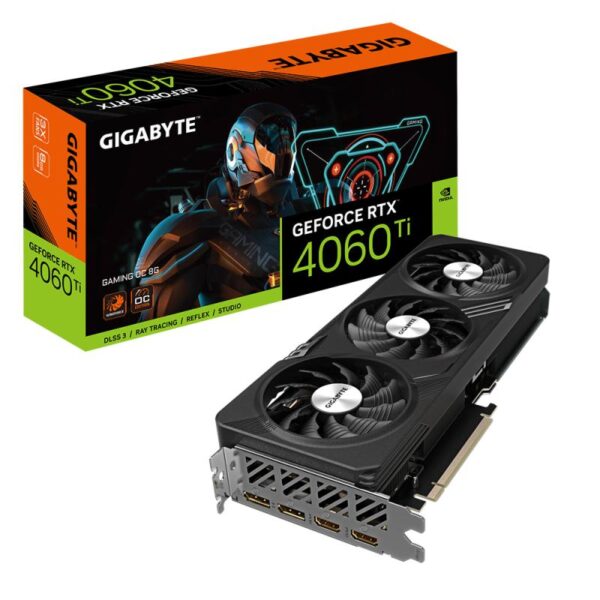 Placa video Gigabyte GeForce RTX 4060 TI GAMING OC 8GB - N406TGAMING OC-8GD