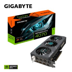 Placa video Gigabyte GeForce RTX 4070 EAGLE OC 12GB - N4070EAGLE OC-12GD