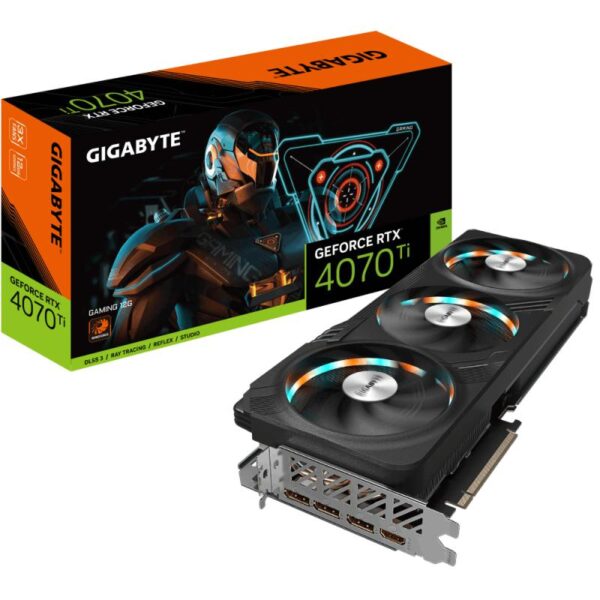 Chipset GeForce RTX™ 4070 Ti Core Clock 2610 MHz - GV-N407TGAMING-12GD