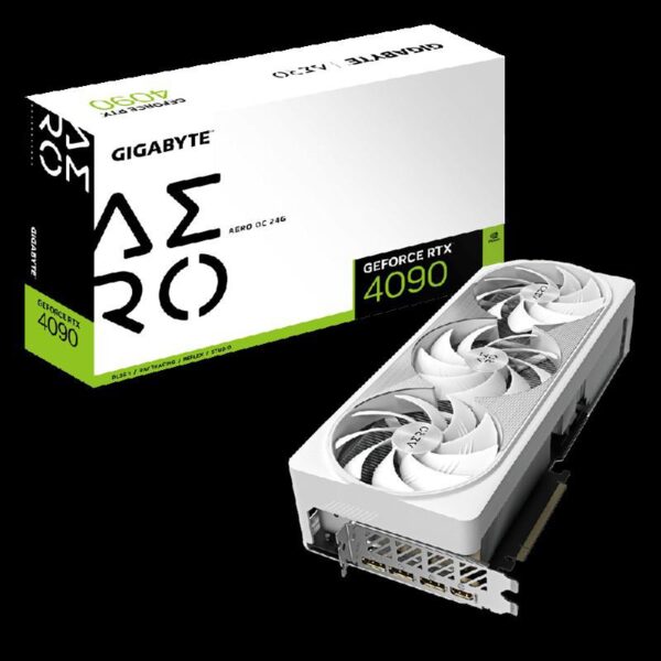 Placa video Gigabyte GeForce RTX 4090 AERO OC 24GB - N4090AERO OC-24GD