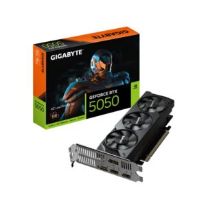 Placa Video GIGABYTE GEFORCE RTX 5050 OC LOW PROFILE 8GB GDDR6 128 bit - GV-N5050OC-8GL