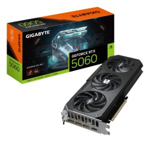 Placa Video GIGABYTE GEFORCE RTX 5060 GAMING OC 8GB GDDR7 128 bit - GV-N5060GAMING OC-8GD